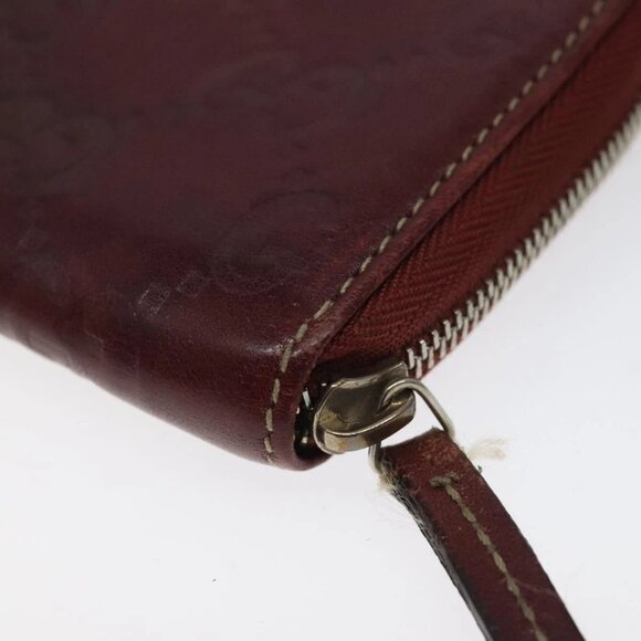 GUCCI GG Canvas Guccissima Coin Purse Red 162848 Auth am8179 - Picture 5 of 16